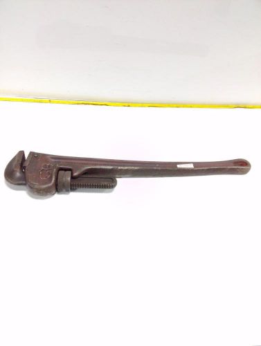 Ridge tool co 24&#034; pipe wrench for sale