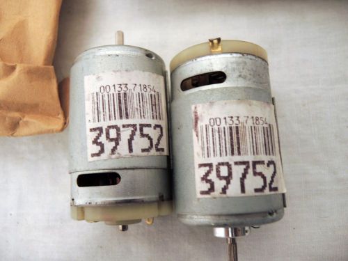 LOT OF TEN (10) JOHNSON  ELECTRIC MOTORS  - FANS OR HOBBY USE NEW - 2 PRE PACK