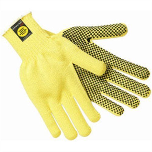 Kevlar Glove, Fingerless, 2-Sided Dots, L