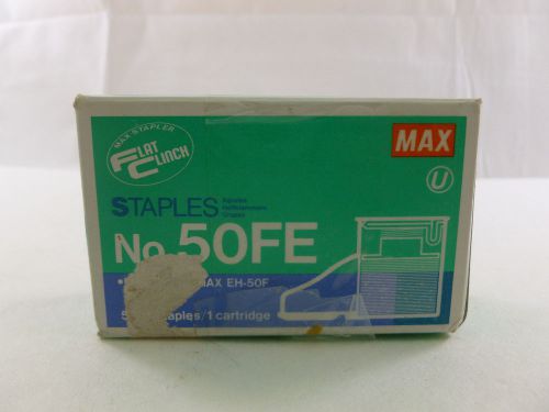 MAX Flat Clinch Heavy-Duty Stapler Cartridge For MAX EH-5OF