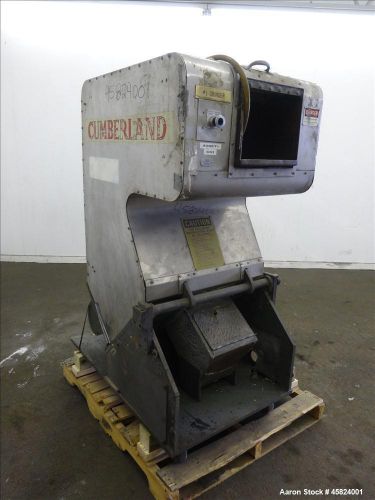 Used- cumberland grinder, model 285, carbon steel. approximately 10&#034; x 12&#034; feed for sale