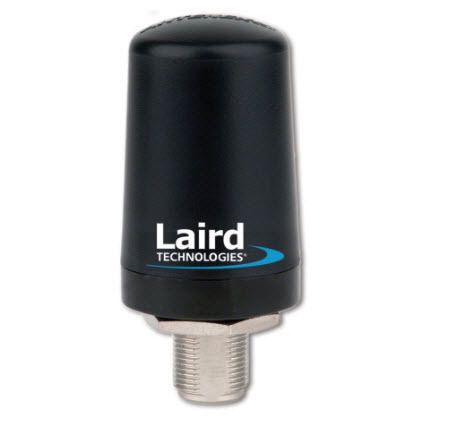 Laird Technologies - 2400-2500 MHz Permanent Phantom Antenna - Black