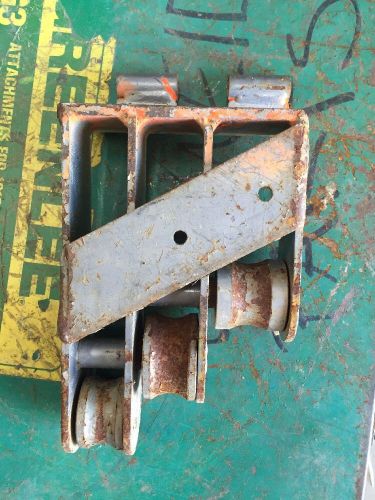 Current Tools 2-1001 1/2&#034;-11/4&#034; Support Roller Used