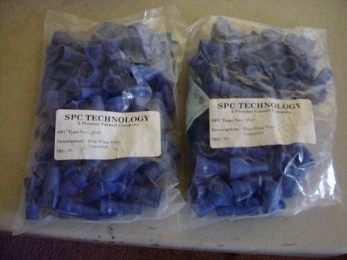 SPC Technology winged wire connectors 100 pcs. blue # 2540 electrical wiring