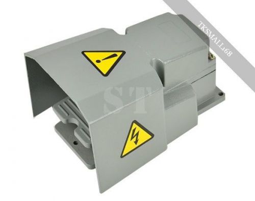 New heavy duty industrial foot switch pedal with guard great deal for sale