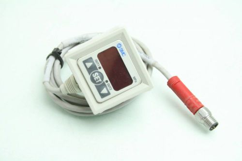 Smc ise50-t2-62l precision digital pressure switch 1/4&#034; npt port 0-1 mpa range for sale