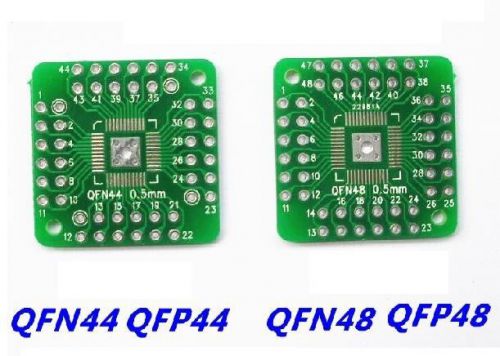 5pcs QFN44 QFP48 QFP44 PQFP LQFP Turn to DIP SMD Adapter to DIP48 Board