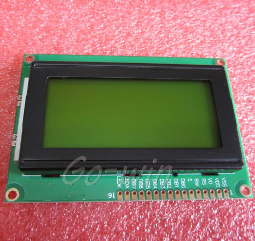 1pcs lcd1604 16x4 character lcd display module lcm yellow blacklight 5v arduino for sale