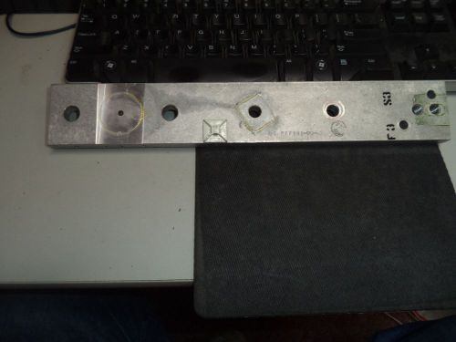 ALUMINUM MOUNTING PLATE  FOR SCR 12 3/4&#034; X 2&#034; X 1/2&#034;