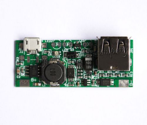 3.7 v lithium battery mini usb to usb power apply module 5v 1a charge module for sale