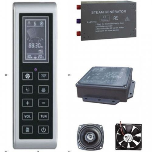 Kl-901 steam room controller(wet steaming)220v/110v + 3kw generator+fan+speaker for sale