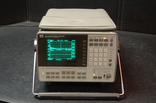 HP Agilent 3561A Dynamic Signal Analyzer (125uHz-100KHz)