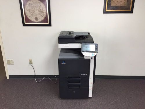 Konica bizhub c360 color copier network printer scanner fax copy 11x17 mfp for sale