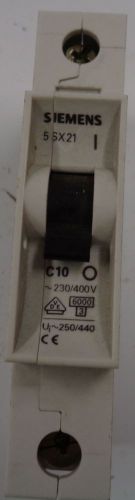 siemens 5sx21 c10 circuit breaker