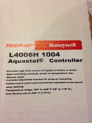 Honeywell L4006H 1004 Aquastat Controller