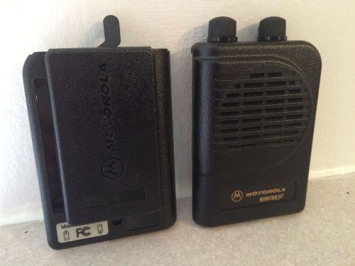 Nos motorola minitor iii 3 housing case set new old stock for sale