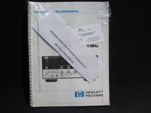 #TM149 HP 8111A Pulse / Function Generator Operating and Service Manual