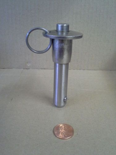 Quick release pins 5/8&#034; od x 1.6&#034; avibank ball lock pn: blc10bc16s for sale