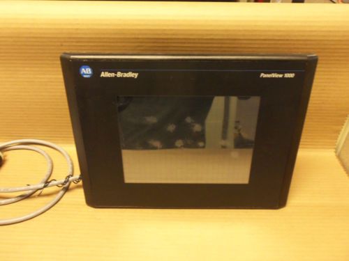 Allen bradley panelview 1000 touch monitor, 2711-t10cp, ser.b, 100-240vac for sale