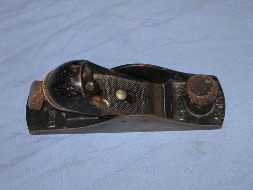 STANLEY RULE &amp; LEVEL NO 220 BLOCK PLANE NICE CONDITION MADE IN USA
