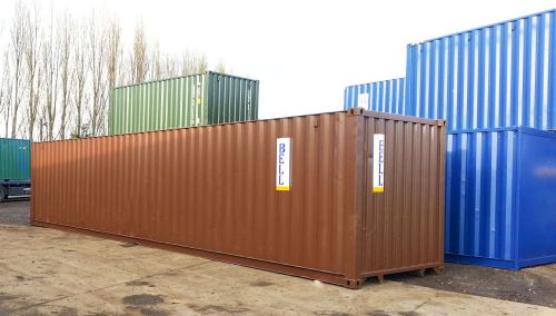 40 foot used shipping storage container &#034;on $ale today&#034; in detroit, michigan for sale