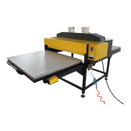 39&#034;x47&#034; Pneumatic Double-Working Table Pull-out Style T-shirt Heat Press Machine