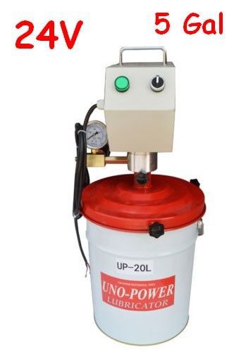 24V 20L Grease Pump Electric Injecting Inject 0.3-0.5L/min Compress Pressure Gun