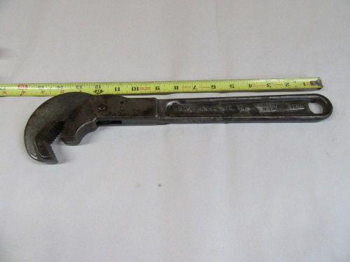 Reed MW 1-1/4, 15&#034; Master Wrench Style, Pipe Wrench,GOOD Teeth,      #R92315