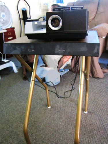 Vintage SEARS Slide Projector w/box &amp; manual - WORKS GREAT