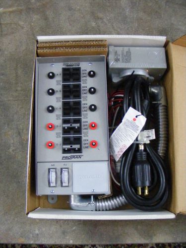 Reliance Manual Transfer Switches 7500w 10 circuits 60 amps at 125vac NIB