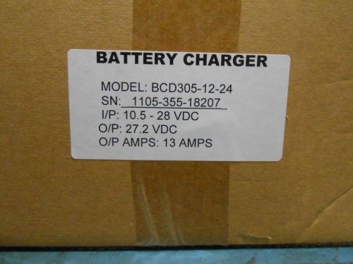 ANALYTIC SYSTEMS BCD305-12-24 BATTERY CHARGER