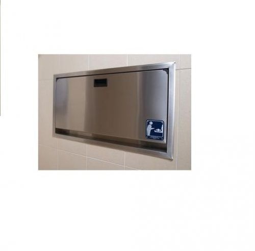 Brocar 100-ssc horizontal stainless steel clad baby changing station  foundation for sale