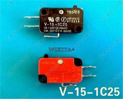 5pcs micro switch basic snap action switch 15a v-15-1c25 #348912