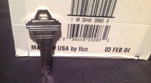 35 Schlage 5SC1 Key Blanks (Taylor) / NP Brass *Made by Ilco*   35 count