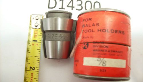 New 5/8&#034; sandvik / balas c6 series flexi-grip collet more sizes available d14300 for sale