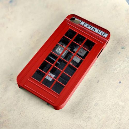 Hm9Red_Telephone-LondonBox_3D Apple Samsung HTC 3DPlastic Case Cover