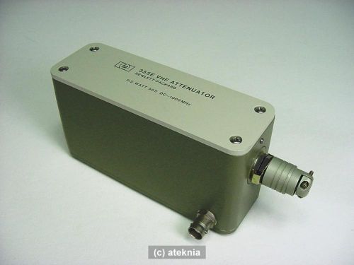 Agilent hp 355e programmable step attenuator dc - 1 ghz 12 db connector included for sale