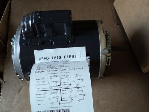 Dayton 6k490 motor 1/3 hp , 1725 rpm , 115/230 v , 60/50 hz , 48z fr , g purpose for sale