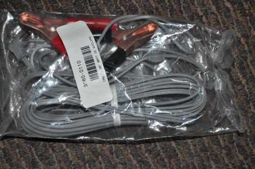 Topcon 3060-0110 12VDC 20&#039; Cable, Charger w/clips for Lasers and Total Stations