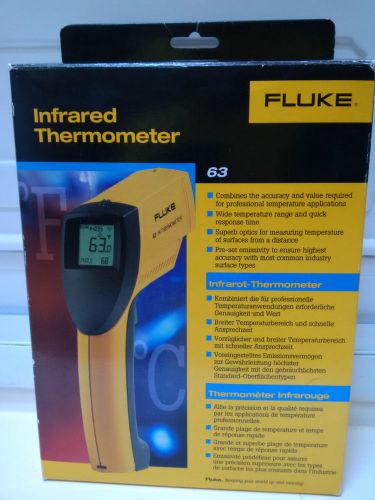 Fluke 63 Infrared Thermometer Like EXCELLENT CONDITION!!!