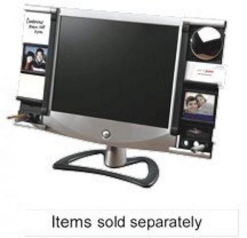 Aspect Right Side Monitor Frame Black/Silver POST-IT NOTE HOLDER