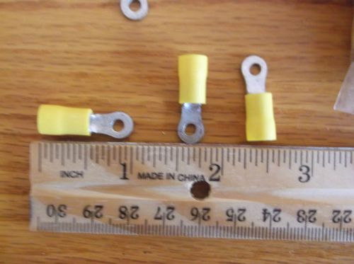 YELLOW RING INSULATED* 12/10 #6 * RUSSELL IND # SIR-6DH * LOT OF 100