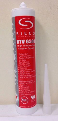 Food Grade RTV Silicone Sealant Adhesive Red High Temp 10.3oz