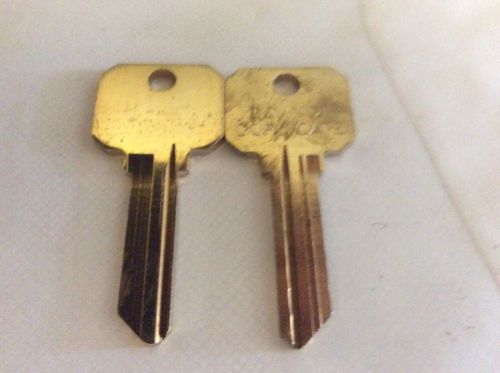 schlage 1248  65 key blanks do not duplicate stamped DND Brass