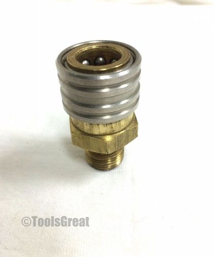 Simpson Brass &amp; Stainless Steel Pressure Washer Male Quick Connect Socket