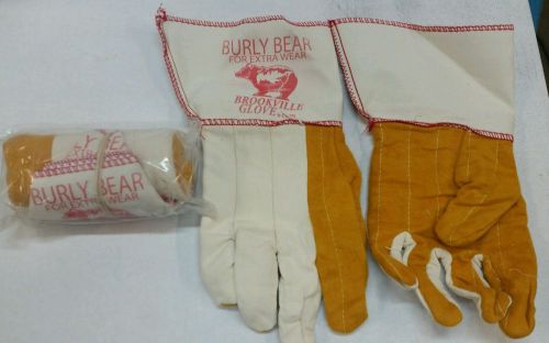 New Burly Bear Work Gloves by Brookville Glove &#034;12 pair&#034;