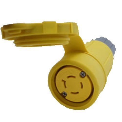 Hubbell wiring systems 29w74h twist-lock tpe watertight connector, 2 hp, 30 amp, for sale
