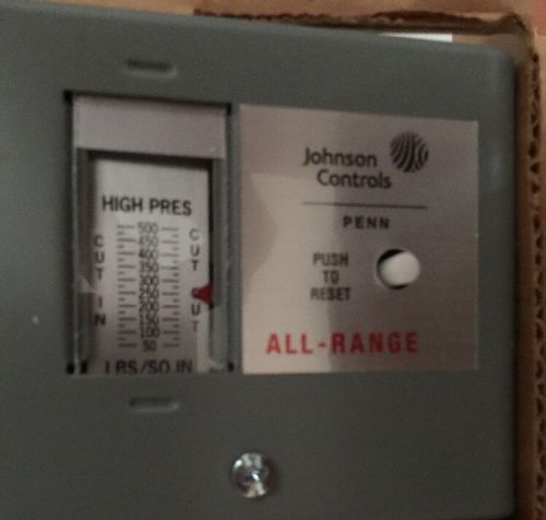 New Johnson P170DA-1C High Pressure Lockout Control 50-500 1/4 P170DA1C P70DA-1C