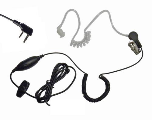 Clear Earbud Mic for Icom Portable Radios