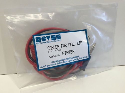 Novex Cables XCell Cell Lid Power supply Leads E16056